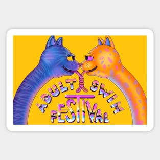 adult swim festival Sticker